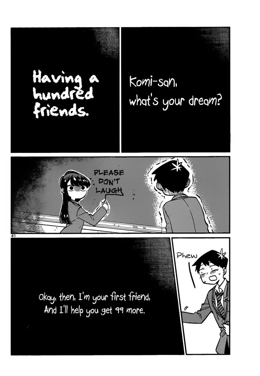 Komi-san wa Komyushou Desu Chapter 1 40